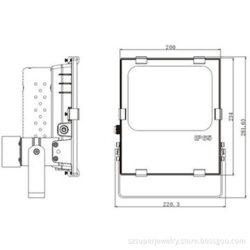 70W LED Floodlight